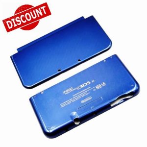 Dark Blue Color New3DSXL Extra Housing Case A/E Face Shell 2 PCS Set Replacement