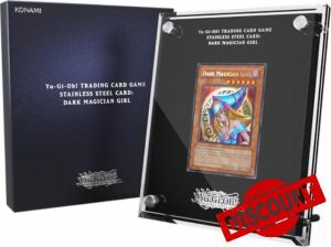 Yu-Gi-Oh! TRADING CARD GAME Stainless Steel Card: Dark Magician Girl (Amazon Exclusive)