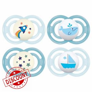 MAM Perfect Day & Night Dummy 16+ M (Pack of 4)