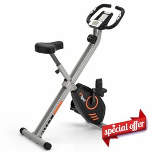 Wenoker Exercise Bike Folding with Adjustable Magnetic Resistance