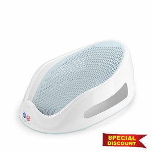 Angelcare - Baby Bath Support - Soft Touch Support - Water Level Indicator - Ideal for Babies Less Than 6 Months Old - Aqua