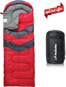 MalloMe Sleeping Bags for Adults & Kids Sleeping Bag 3-4 Season - Ultralight Backpacking Sleeping Bag Cold Weather & Warm