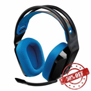 Logitech G G535 Lightspeed Wireless Gaming Headset - Lightweight on-ear headphones