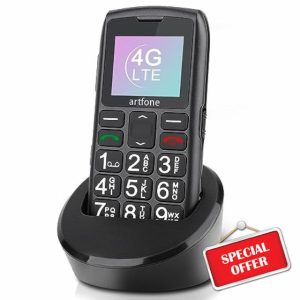 artfone Mobile Phone for Elderly with Big Keys