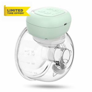 Electric Breast Pump Hands Free - Wearable Breast Pump Leak-Proof Breast Pump Electrical