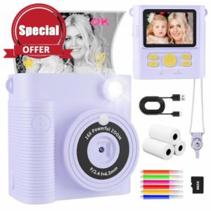 Kids Camera Instant Print