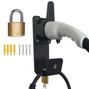 Yale Padlock Lockable Wall Mount Holder for Electric Car with IEC 51296-2 Plugs