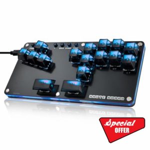 Sehawei Haute 42 16Key All-Button Arcade Controller Gamerfinger with Turbo Functions