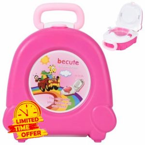 Bebamour Baby Potty Training Toilet Seat Portable Potty for Toddlers Travel Potty for Boys and Girls