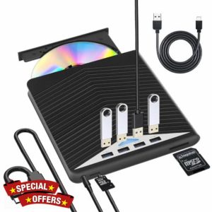 7 in 1 External CD DVD Drive
