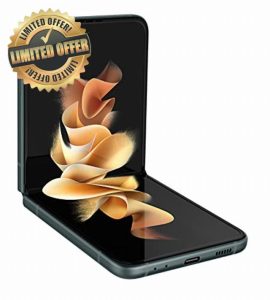 Samsung Galaxy Z Flip3 5G 256GB Green Unlocked (Renewed)