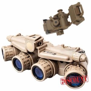 Dummy Model Cosplay Pop-GPNVG18 Night Vision Goggles with & L4G24 NVG Helmet Mount forr Military Tactical Helmet-No Functio