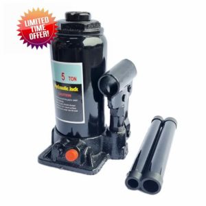 5 Ton Hydraulic Bottle Jack Heavy Duty Lifting Ram Car Van Truck Caravan Lorry Tracto