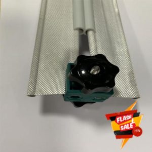 JUTTAUTO 2Pcs Awning Rail Channel Lock Blocks Kador Driveaway Kit Clamps for Caravan Campervan Motorhome Drive Away Awning kit 6mm x 6mm