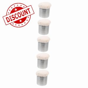 Kisangel 5pcs Pancake Grease Brush Griddle Oil Kitchen Barbecue Oil Brush Key Bowl Sauce Brush Scraper BBQ Mop Mops Convenient Oil Spread Crepe Oil Spreader Wok Japan Sponge Stainless Steel