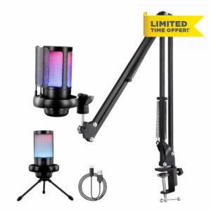 VIHBRAI USB Microphone Kit for PC