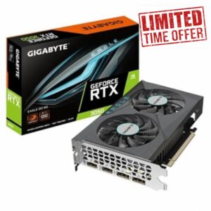 Gigabyte NVIDIA GeForce RTX 3050 EAGLE OC Graphics Card - 6GB GDDR6