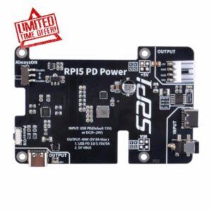 GeeekPi PD Power Expansion Board for Raspberry Pi 5