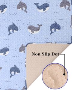 Non Slip One-Piece Baby Crawling Mats for Tummy Time