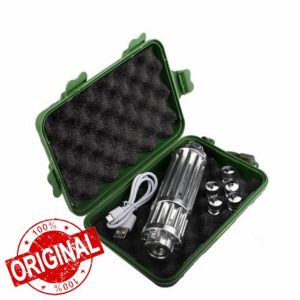 HAPPOYEER USB Rechargebale Flashlight Adjustable Focus High Power Tactical Flashlight for Hiking