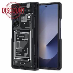 Spigen Ultra Hybrid Pro Zero One Case Compatible with Samsung Galaxy Z Fold 6 [Hinge Protection]