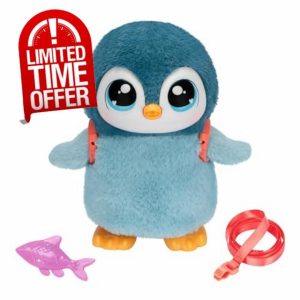 Little Live Pets My Walking Penguin - Waddles | Soft and Cuddly Interactive Toy Penguin That Walks