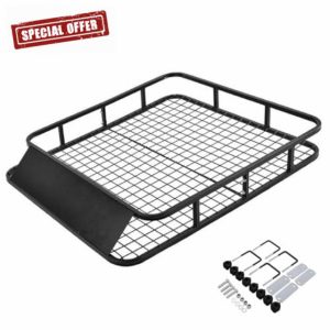HOMFME 123 x 102 x 14cm Roof Rack Basket