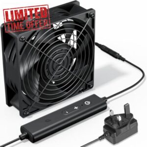upHere gaming 120mm Powerful Fan