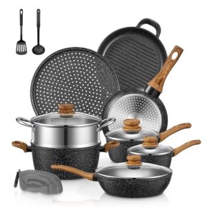 Aluminum Nonstick Induction Cookware Sets