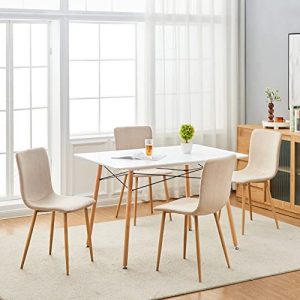Seat Wooden Metal Leg