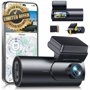GKU 4K Dash Cam Front and Rear