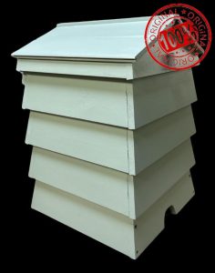 Beehive composter/Composter/Post box/Storage box/Planter (Natural