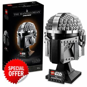 LEGO Star Wars The Mandalorian Helmet Model Building Kit