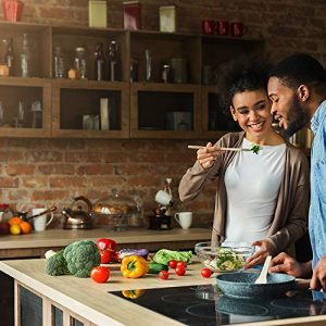 Built in Black Glass Cooker with 4 Cooking Zones GCE460TC