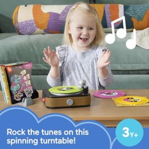 Rockin’ Record Player for Preschool Pretend Play for Kids Ages 3+ Year