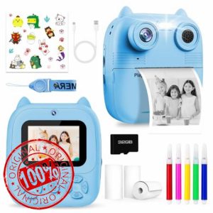 Terawetre Kids Camera Instant Print