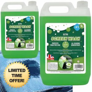 Ultra Car Screenwash All Seasons Streak Free Finish Effective Down To -16°C Concentrate 10:1 Smear Free Finish (2)