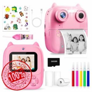 Terawetre Kids Camera Instant Print