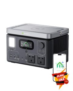 GROWATT Vita 550 Portable Power Station: Solar Generator with 538Wh LiFePO4 Battery