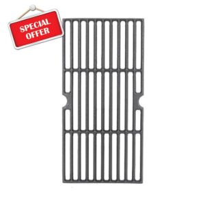 GriHero 43 cm x 20.5 cm cast iron cooking grates for Enders Boston 3