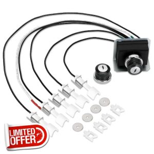 Orsong 7628 7629 Universal Igniter Kit for Weber Genesis E/S 310 320 330 Gas Grills Electronic Iganiter