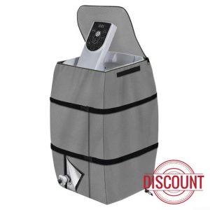 Winning Universal Thermal Cover Universal Inflatable Spa Water Heater Pump Cover for Hot Tub 43x38x54cm(gray)