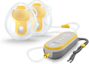 Portable and Discreet Double Electric Breast Pump with App connectivity