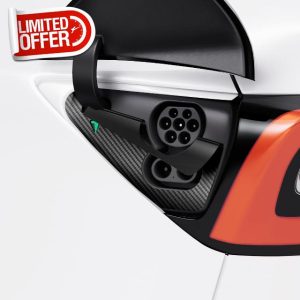 Spigen Tesla Model 3 2021-2023 and Y Protective Film and Wrap Set Charge Port
