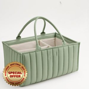 ZZYING Baby Diaper Caddy Basket