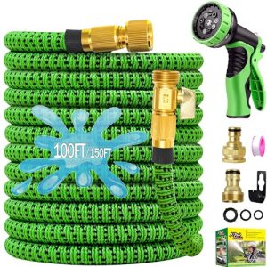 Expanding Flexible Hosepipe with 3/4"1/2" Quick Connectors