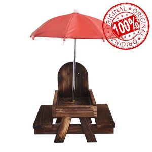 Niwugady Squirrel Feeder with Table Benches