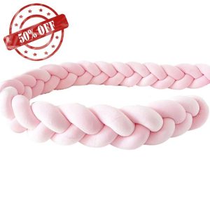 AmphaDeco Braided Pillows Knotted