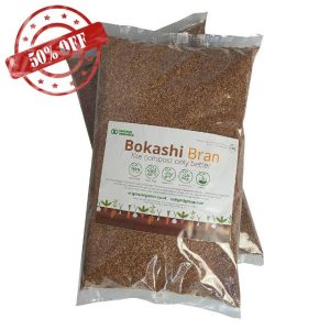 Original Organics Bokashi Bran Compost Converter and Soil Improver Enriched with Effective Micro Organisms - 2x 1kg BAG