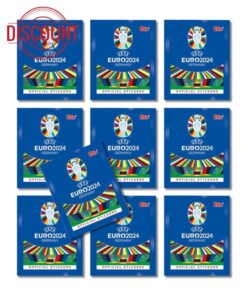 Topps Euro 2024 Official Sticker Collection - 20 Sticker Bags Packets Each with 6 Collectible Pictures Stickers per Bag